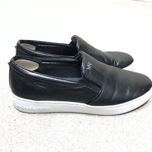 Michael Kors Keaton Slip on Leather size 7M